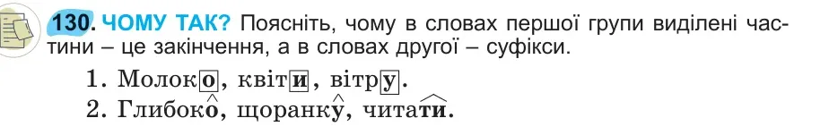 Умова: вправа 130: 130
