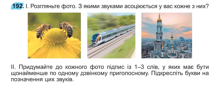 Умова: вправа 192: 192