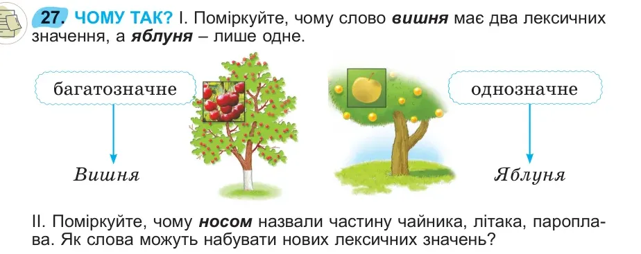 Умова: вправа 27: 27
