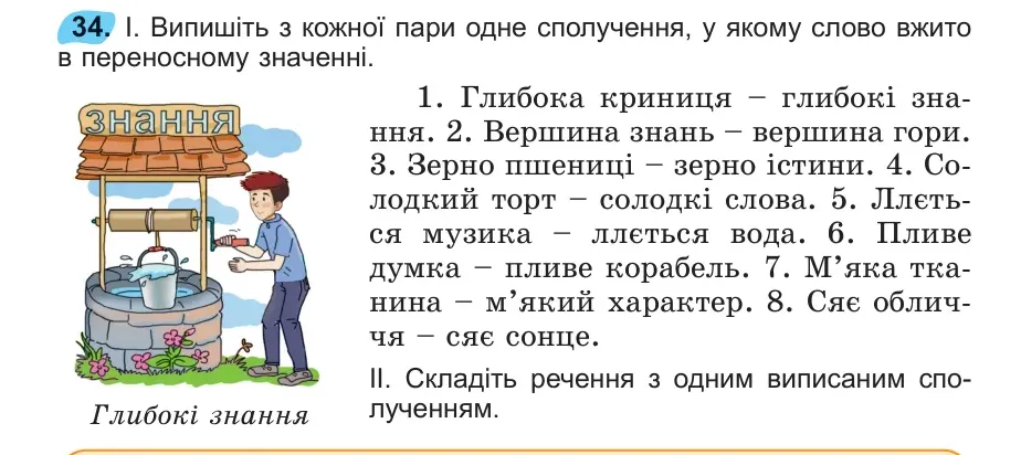 Умова: вправа 34: 34