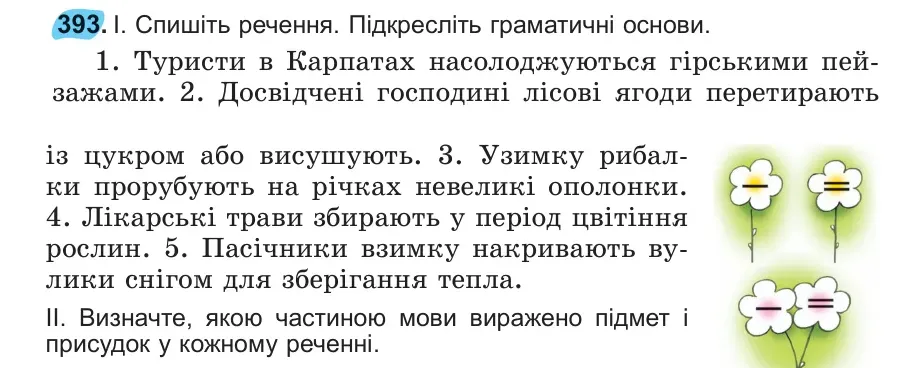 Умова: вправа 393: 393