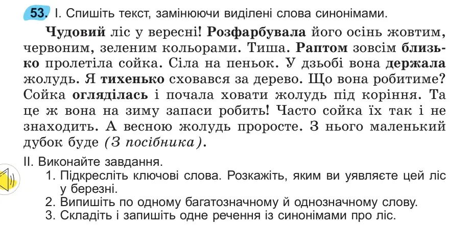 Умова: вправа 53: 53