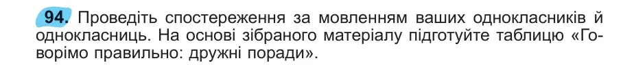 Умова: вправа 94: 94