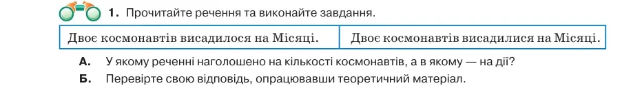 Умова: вправа 23.1: Прочитайте речення та виконайте завдання