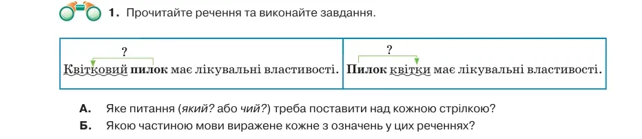 Умова: вправа 29.1: Прочитайте речення та виконайте завдання